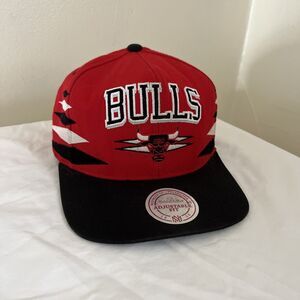 NBA Chicago Bulls Mitchell & Ness HWC Snapback Hat Diamond Cut Nostalgia Co.